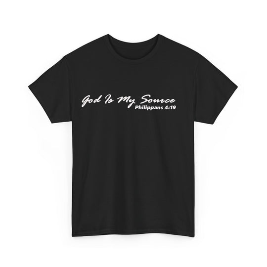 God is my Source Black