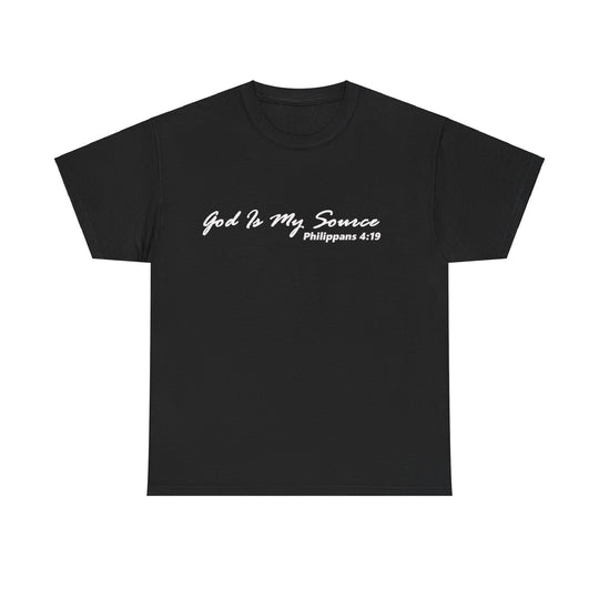 God is my Source Black