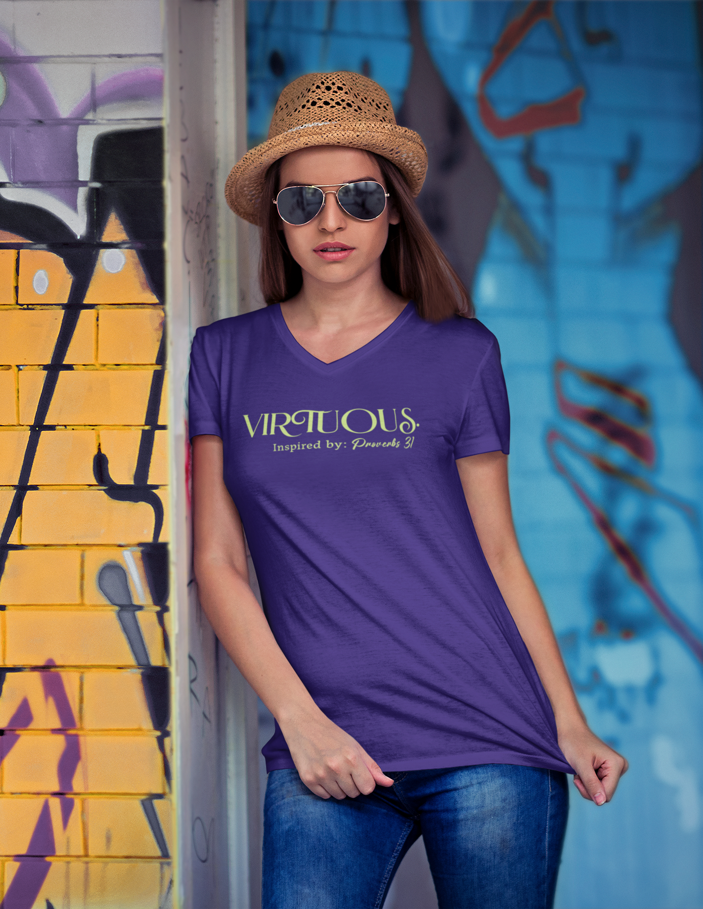 Virtuous Purple Tshirt