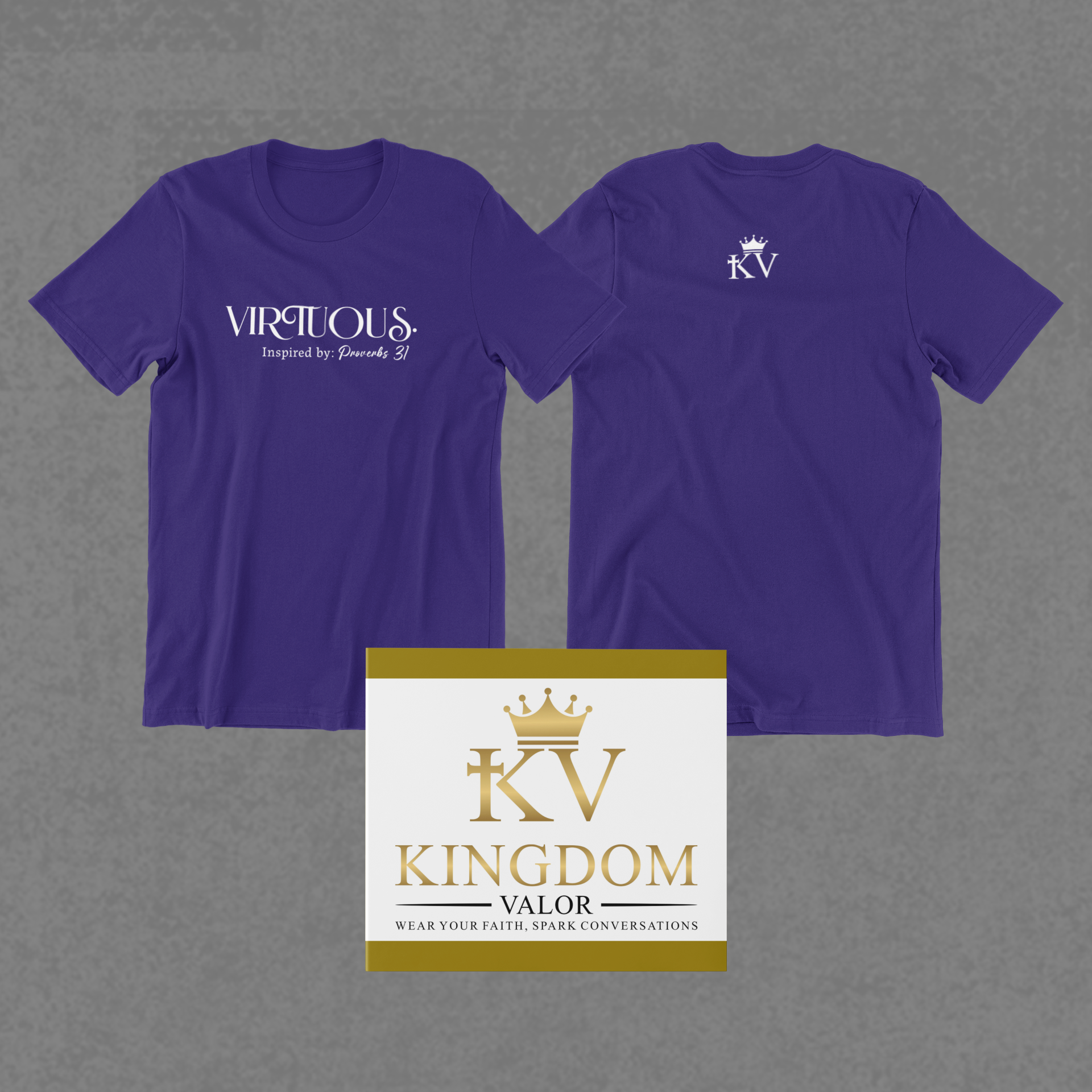 Virtuous Purple Tshirt