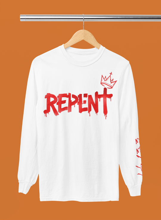 REPENT Hoodie – White