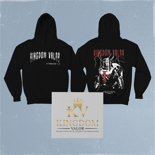 Kingdom Valor I- Hoodie Black