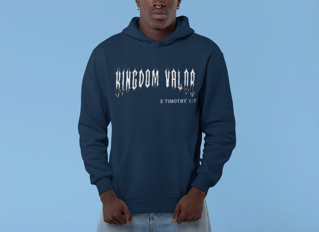 Kingdom Valor I- Hoodie Blue