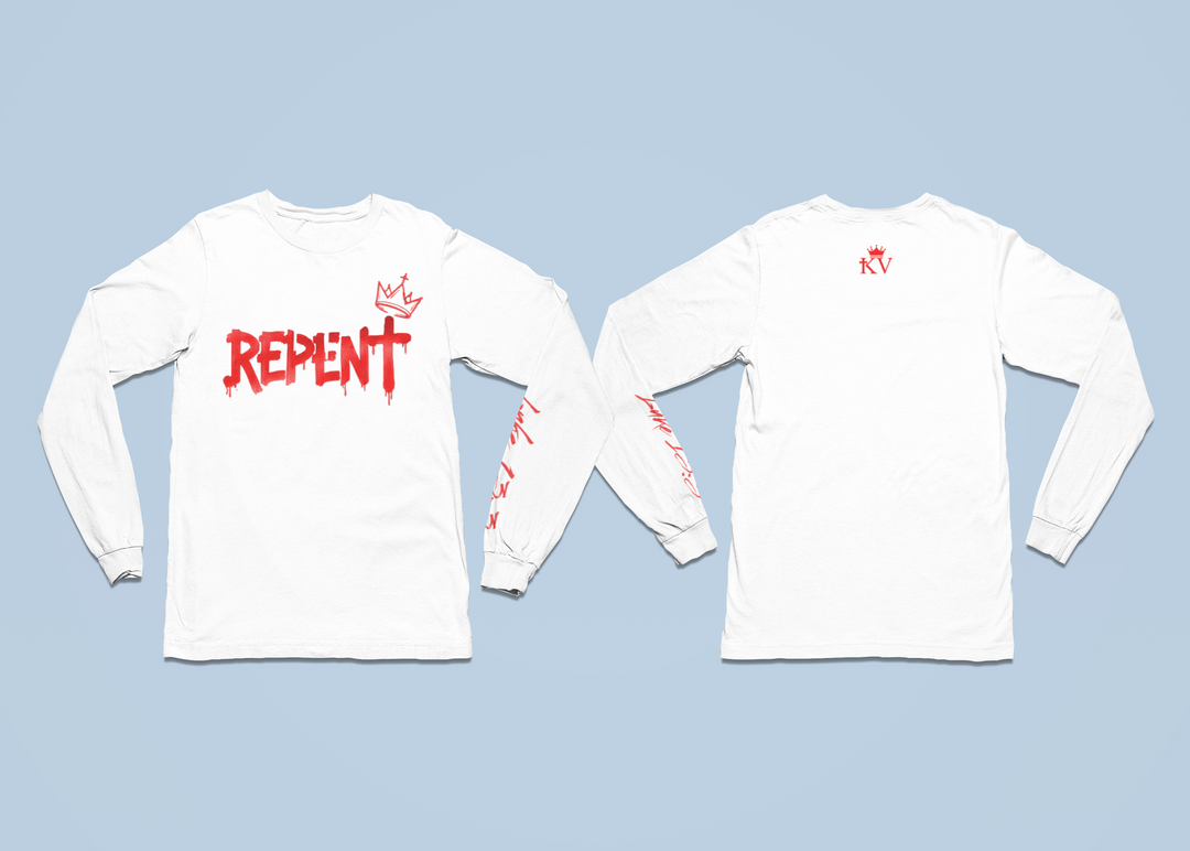 REPENT Hoodie – White