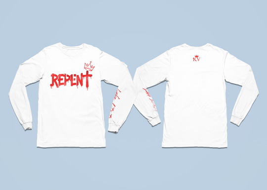 REPENT Hoodie – White