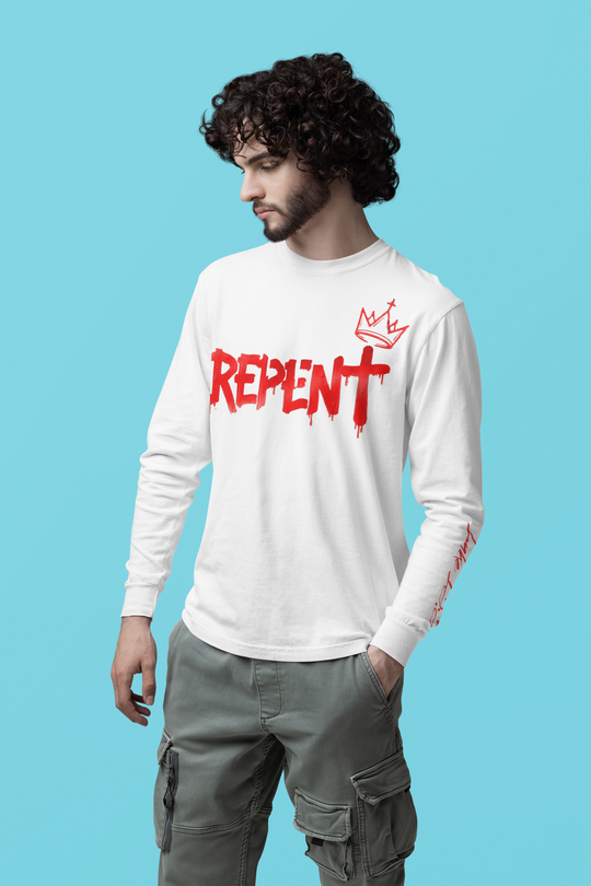 REPENT Hoodie – White
