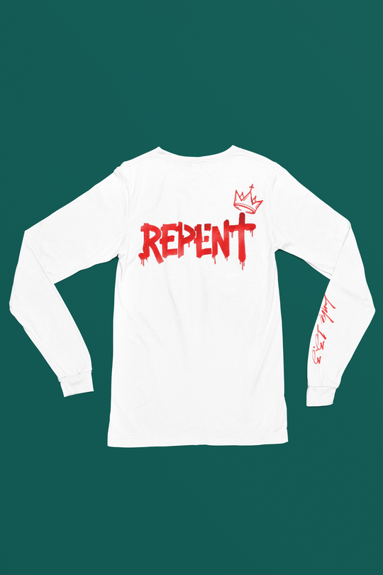 REPENT Hoodie – White