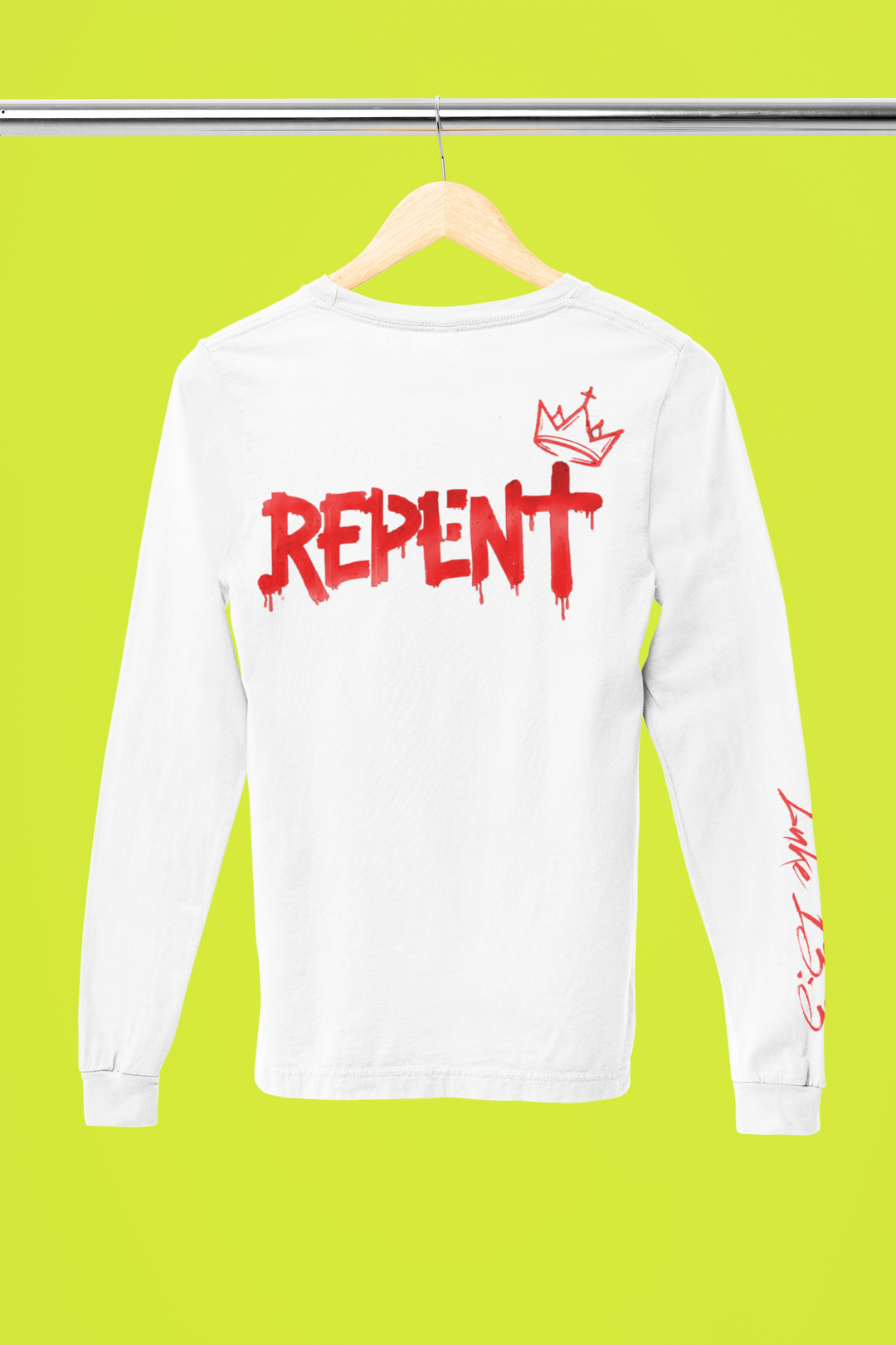 REPENT Hoodie – White