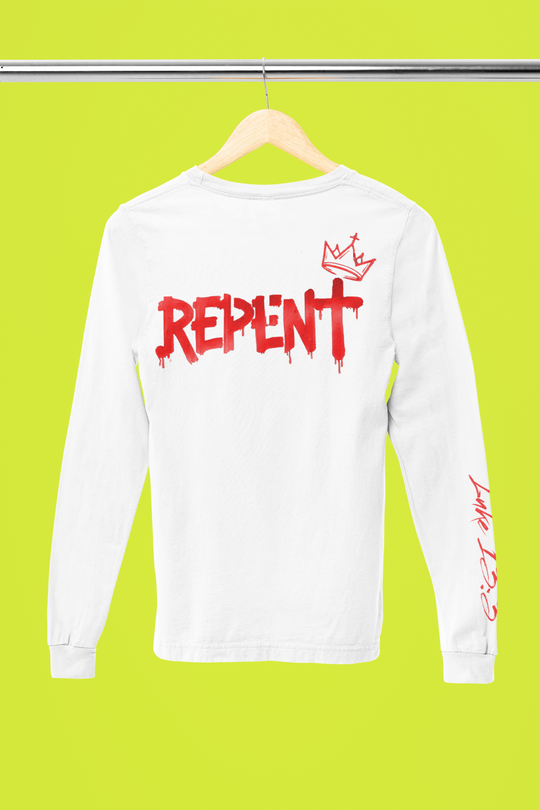 REPENT Hoodie – White