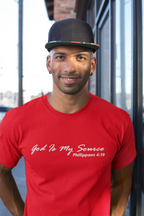 God is my Source Red